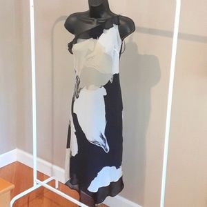 Express one shoulder floral dress